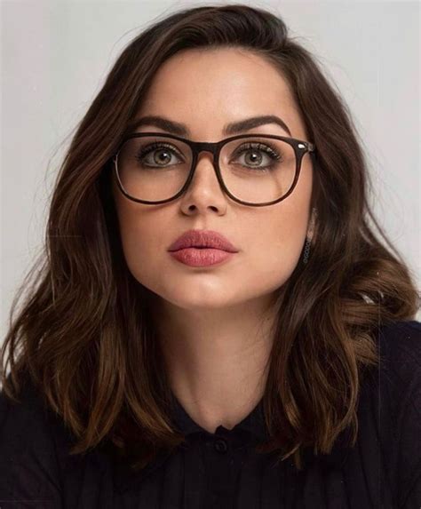 Glasses frames for women brown hair